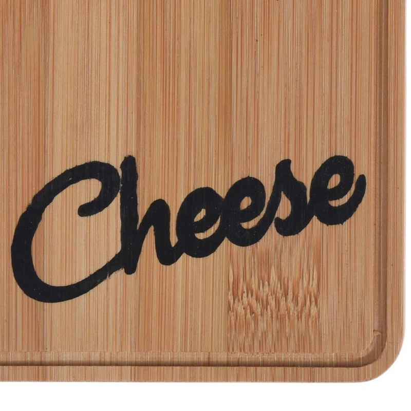 ORION Bamboo BOARD FOR CHEESE + knife for cheese