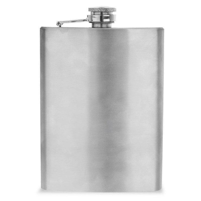 ORION Steel hip flask bottle for alcohol 240 ml