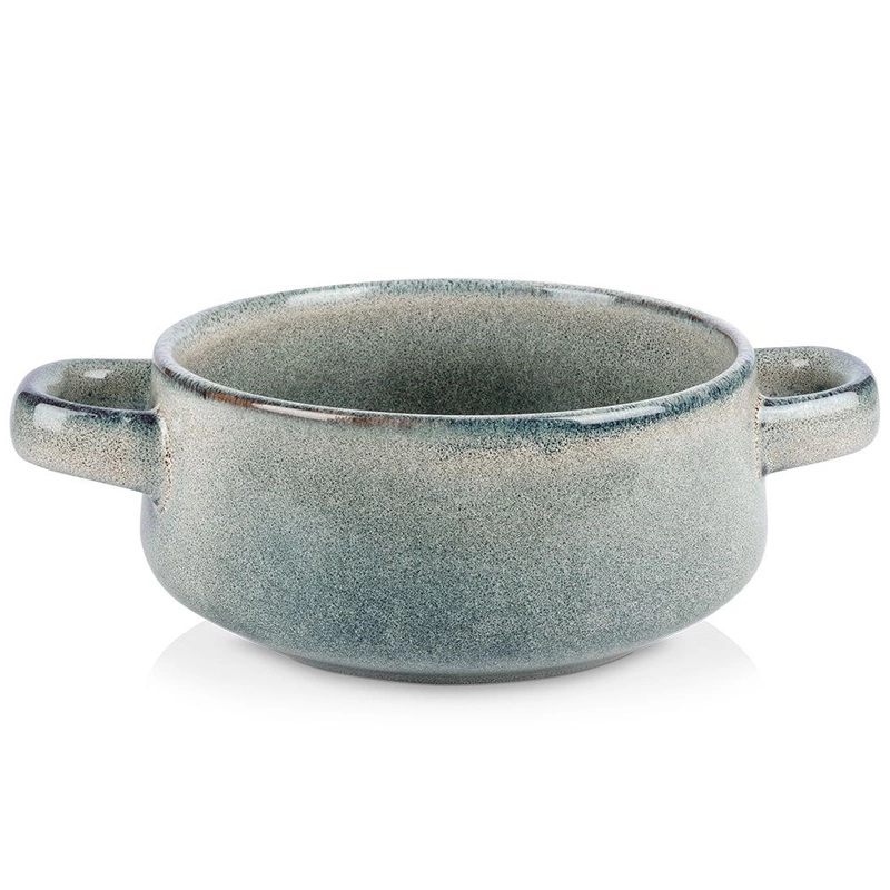 Suppenschüssel BOUILLONTASSE Suppenschale aus Keramik 750 ml in BEIGE