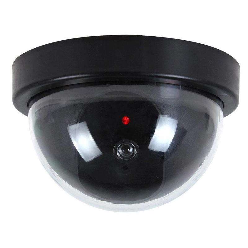 Kamera-Attrappe Überwachungskamera für Außeneinsatz LED